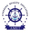 Academy of Maritime Education and Training College of U.G. Programmes Logo - JPG, PNG, GIF, JPEG