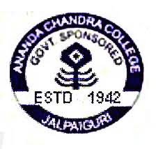 Ananda Chandra College Department of Physical Education - ACCDPE Logo - JPG, PNG, GIF, JPEG