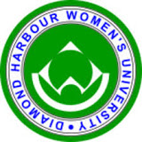 Diamond Harbour Womens University College of Commerce & Management Logo - JPG, PNG, GIF, JPEG