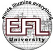 English and Foreign Languages University - EFLU Logo - JPG, PNG, GIF, JPEG