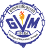 G.V.M. College Of Education-GVMCE Sonepat  Logo - JPG, PNG, GIF, JPEG