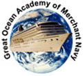 Great Ocean Academy of Merchant Navy-GOAMN Logo - JPG, PNG, GIF, JPEG