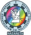 Jayaraj Annapackiam CSI Polytechnic College-JACSIPC Logo - JPG, PNG, GIF, JPEG