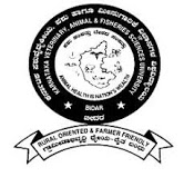 Karanataka Veterinary, Animal & Fisheries Science University  College of Academic Progammes