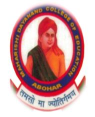 Maharishi Dayanand College of Education-MDCE Logo - JPG, PNG, GIF, JPEG