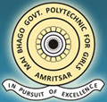 Mai Bhago Government Polytechnic College for Girls-MBGPCG Logo - JPG, PNG, GIF, JPEG