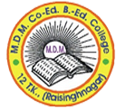 MDM Co- Education B.Ed College-MDMEC Logo - JPG, PNG, GIF, JPEG