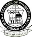 Mohamed Sathak A.J. College of Physiotherapy-MSAJCP Logo - JPG, PNG, GIF, JPEG