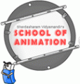 Sharadashram Vidyamandir Trusts School of Animation-SVTSA Logo - JPG, PNG, GIF, JPEG
