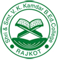 Shree and Smt. VK Kamdar B.Ed. College-SVKKBEDC Logo - JPG, PNG, GIF, JPEG