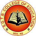 Shri Guru Teg Badur College-SGTBC Logo - JPG, PNG, GIF, JPEG