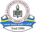 Siya Ram Kasturi Devi College of Education - SRKDCE Logo - JPG, PNG, GIF, JPEG