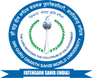 Sri Guru Granth Sahib World University College of Basic And Applied Sciences Logo - JPG, PNG, GIF, JPEG