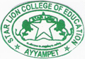 Star Lion College of Education-SLCE Logo - JPG, PNG, GIF, JPEG