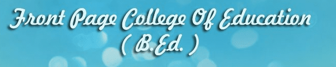 The Front Page College of Education B.Ed.-FPCE Logo - JPG, PNG, GIF, JPEG