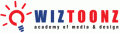 WIZTOONZ College of Media and Design - WCMD Logo - JPG, PNG, GIF, JPEG